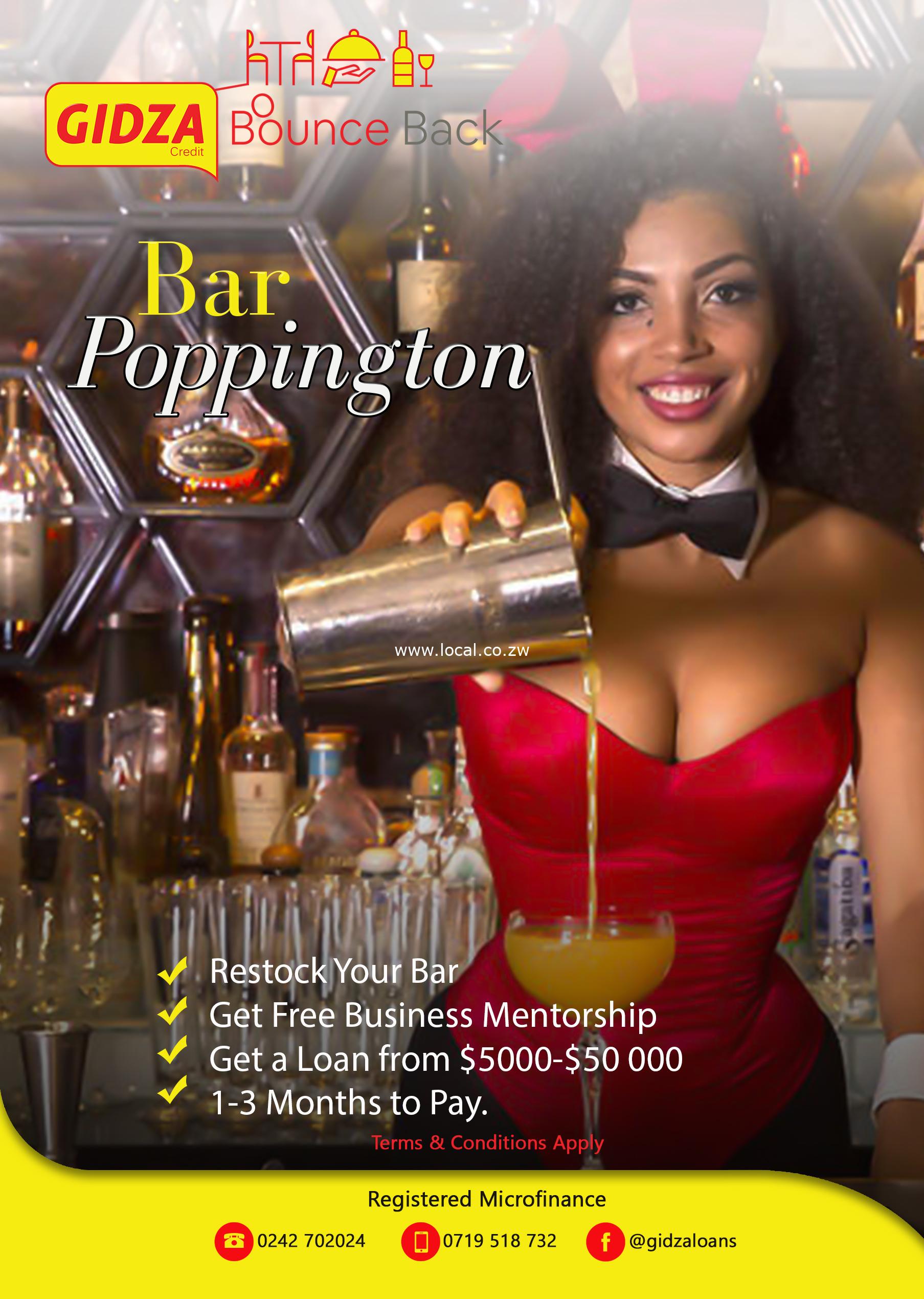 bar poppington harare loans
