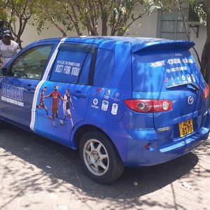 graphic design and printing services - vehicle branding harare