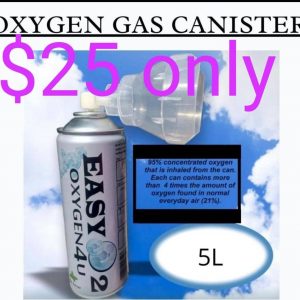 oxygen gas canister