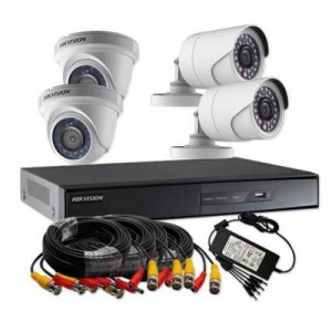 4 Channel HIKVISION CCTV Package